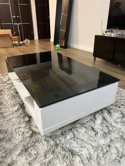 Modern Coffee Table With Storage