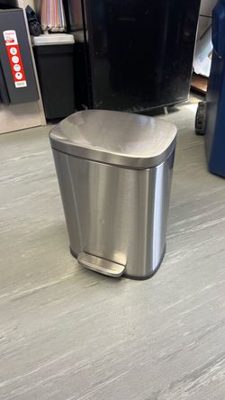 Stainless Steel Step Trash Can