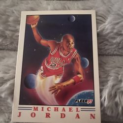 Michael Jordan Trading Card (Fleer 2 of 6)