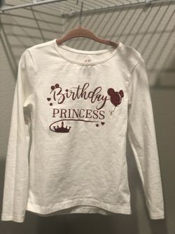 Birthday Princess shirt girls size 5