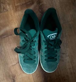 Green Adidas campus