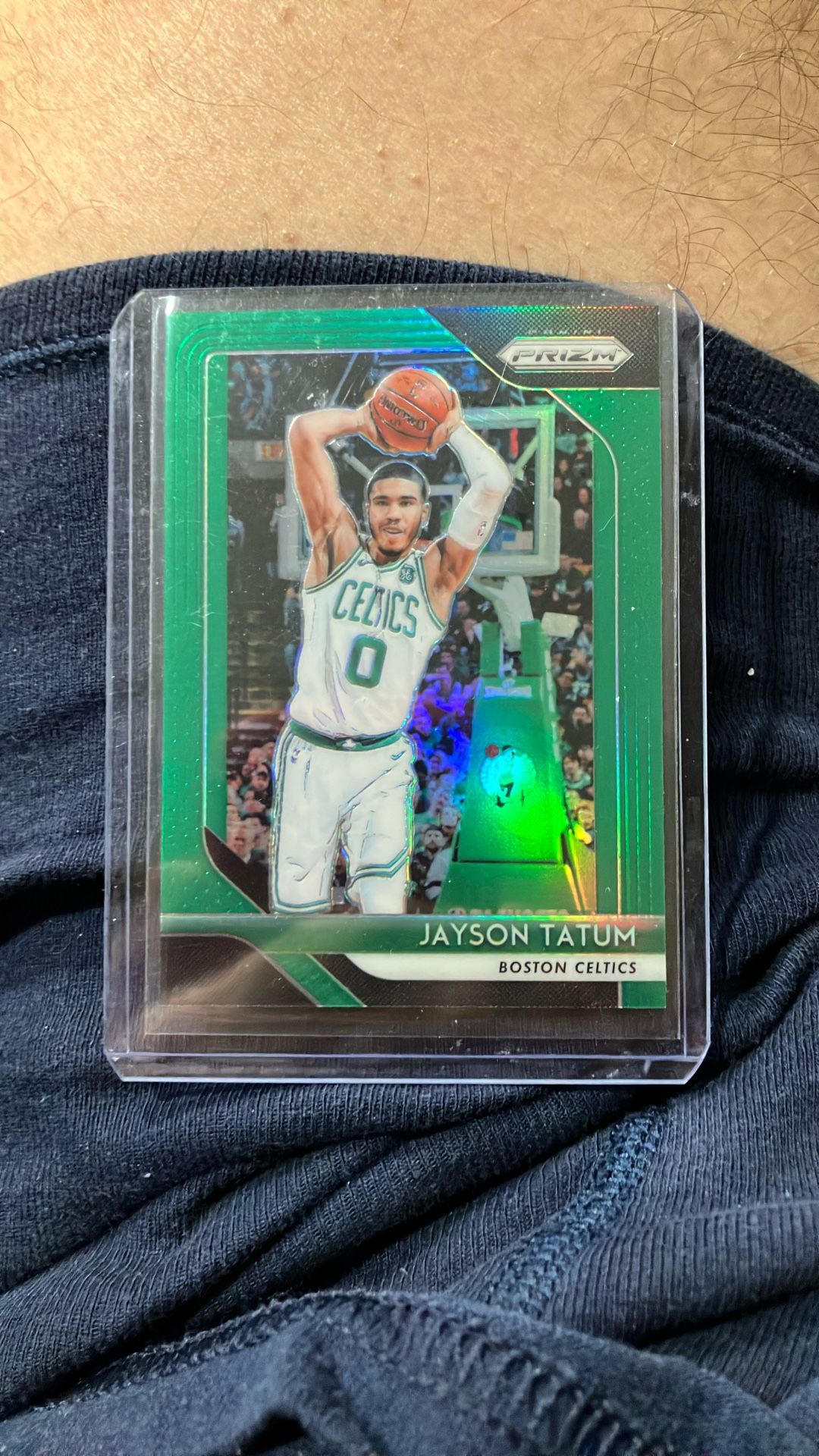2018-19 Jayson Tatum Panini Prism Green Boarder #118