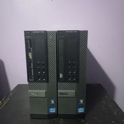 Two Dell Optiplex 7010 Computer Towers