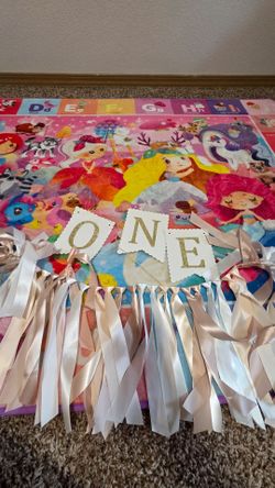 1st Birthday High Chair Banner