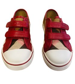 Burberry Monogram Kids Sneakers In EUC Size 25