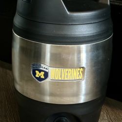 Michigan Wolverines Drink Dispenser 128oz / 3.8L New