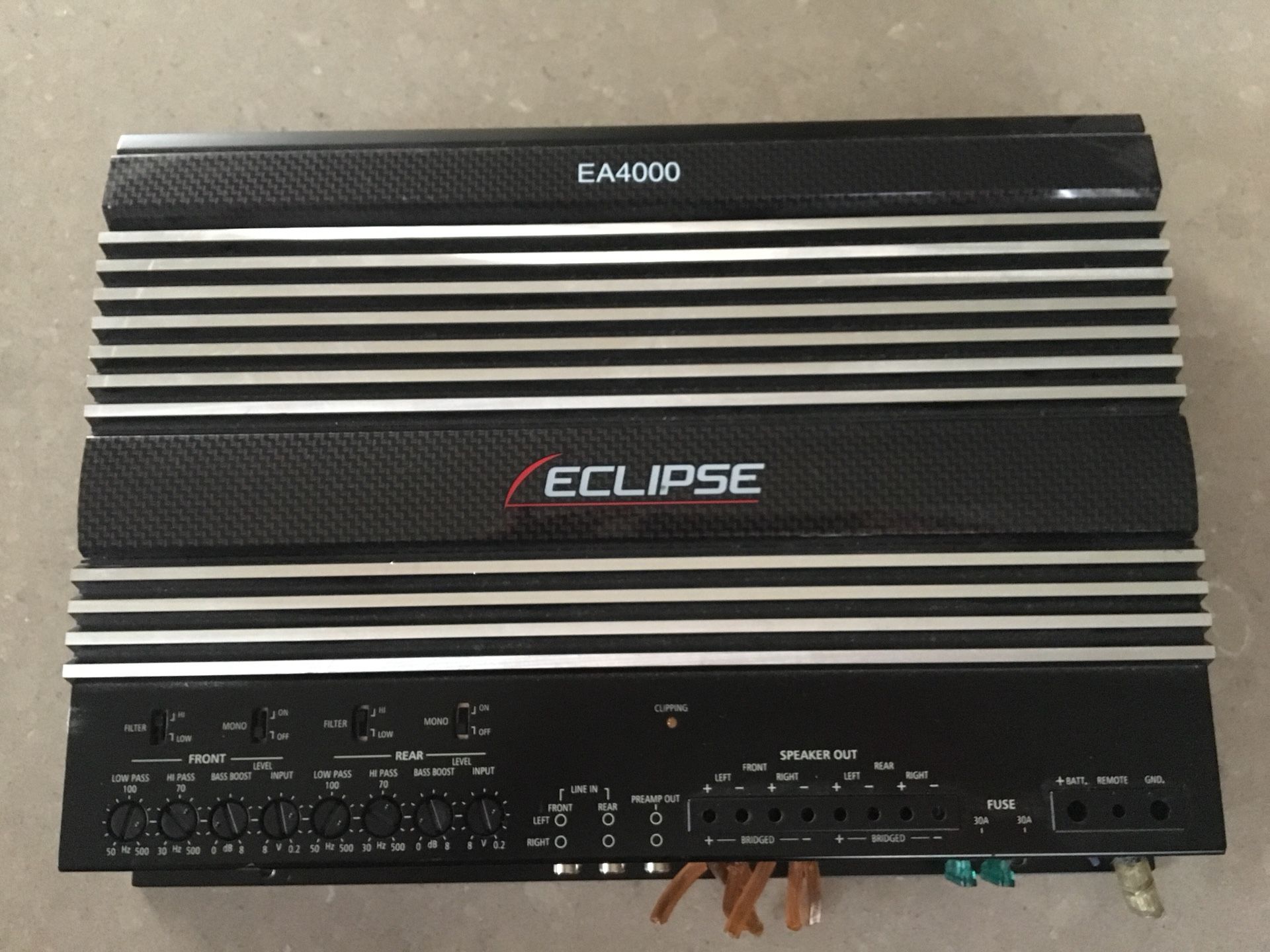 Eclipse EA4000 Amplifier