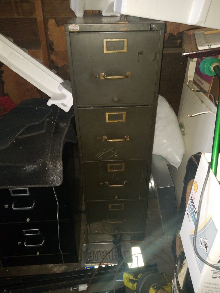 Airforce Filing Cabinet With  Serial