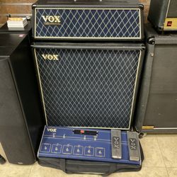 Vox Head and Cabinet and Foot Controller