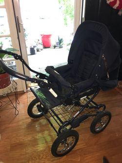Classic Bertini 905 - Oslo Sport STROLLER Mint Pram 4x4 Wheels