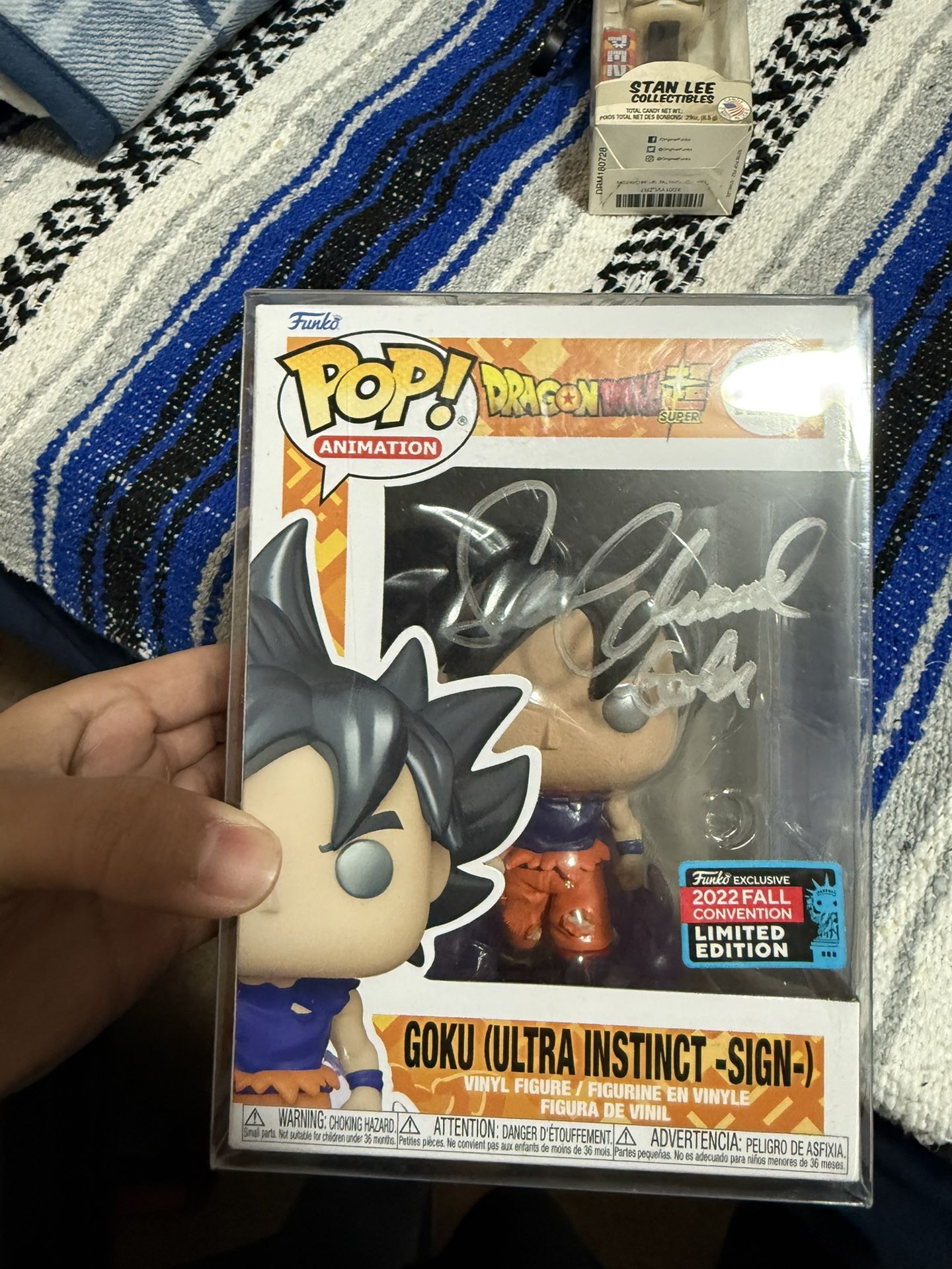 Signed Goku Funko Pop