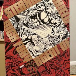 Jim Steranko Artist edition Agent of Shield HC 2014 15X22 IDW