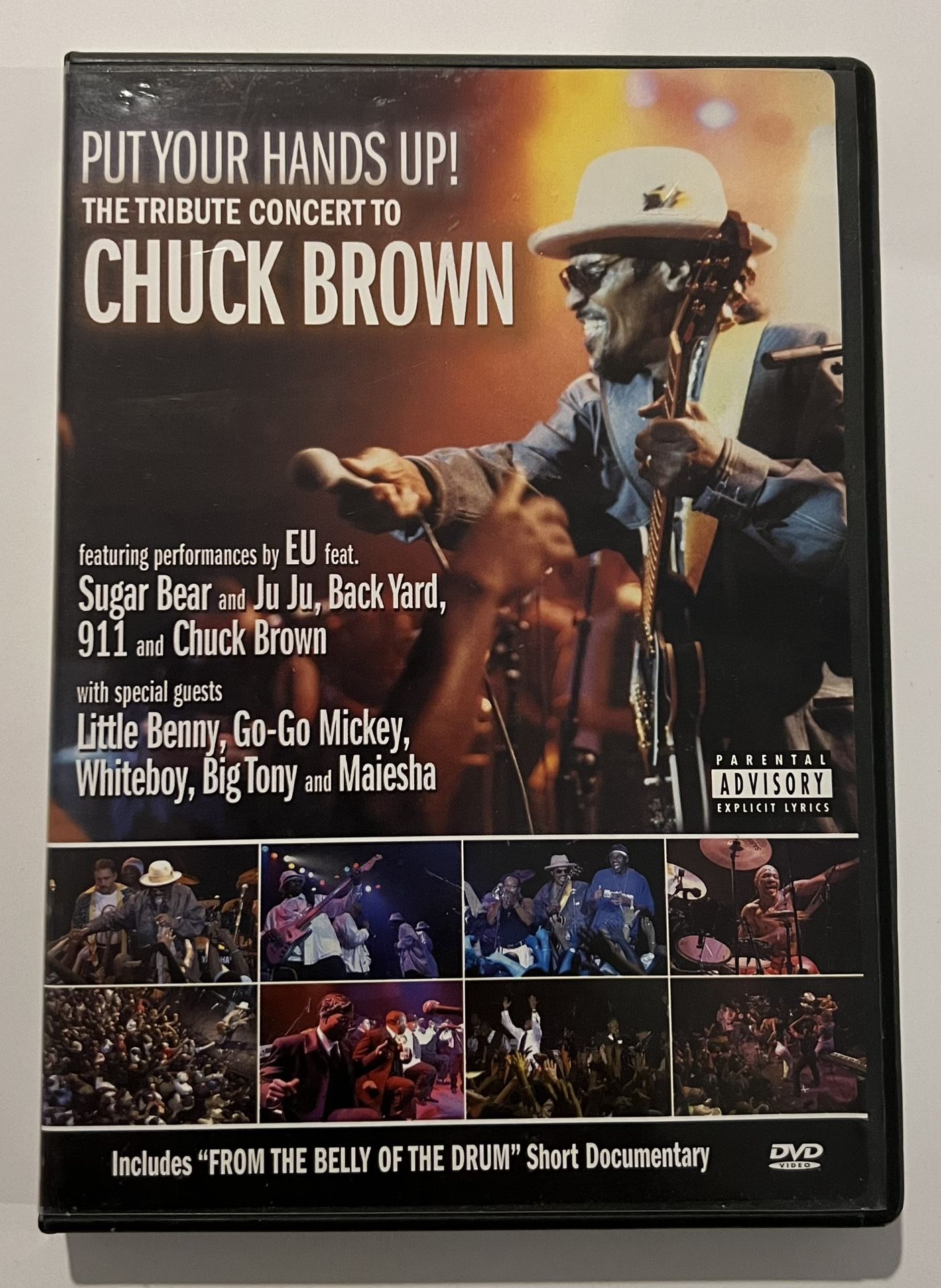 Put Your Hands Up - The Tribute Concert to Chuck Brown (DVD, 2002, 2-Disc Set)