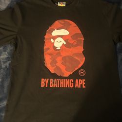 Red Bape T Shirt Size M