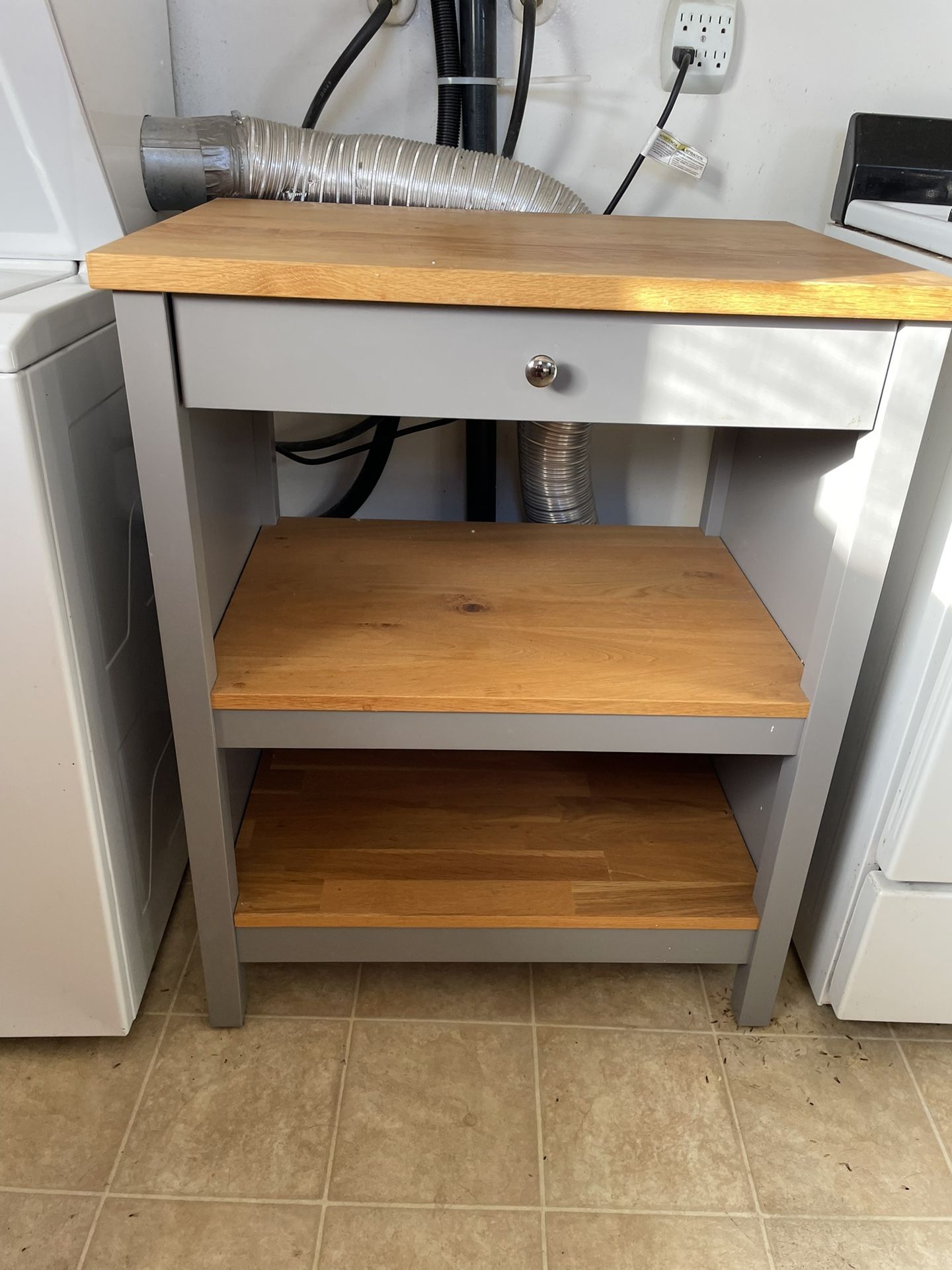 Kitchen Butcher block Table.