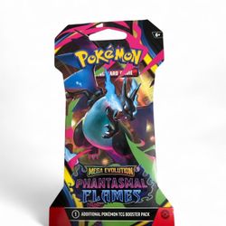 Pokémon Mega Evolution “Phantasmal Flames” Booster Pack – Charizard Art