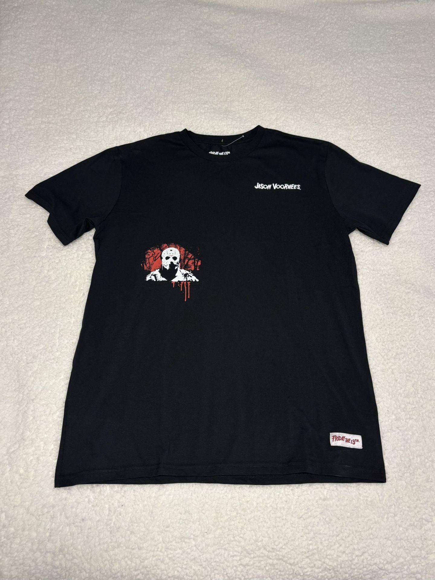 Friday The 13Th Men Black Jason Graphic T-shirt