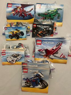 LEGO Creator and Technic Sets Bundle