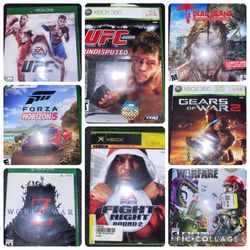 Xbox Series, One, 360, Original Game (8 game BUNDLE) 