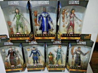 Marvel Legends Eternals Movie 6" Figure BAF Gilgamesh Set of 7 Brand New 