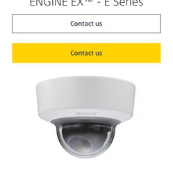 Sony Commercial Security Cameras 