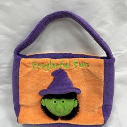 Halloween Trick Or Treat Witch Bag Tote