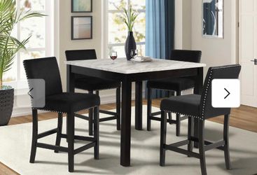 Dining table with chairs