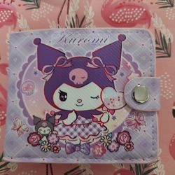 Hello Kitty Kuromi Snap Wallet $10 Each