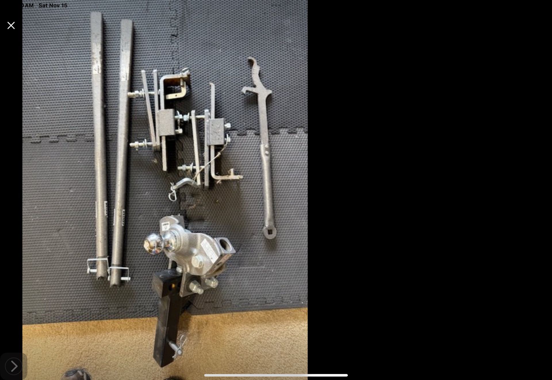 Husky Center Line TS Hitch 2-5/16" Ball-12,000lbs - Center Line TS 32218 (new price $600+)