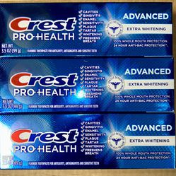 3 Crest Pro-Health Advanced Extra Whitening Power Toothpaste, 3.5 oz