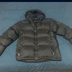 Men’s Polo Puffer Jacket Size XL