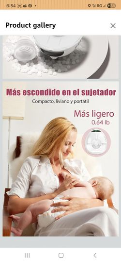 Wearable Breast Pump Hands Free of Longer Battery Life & LED Display, Portable Electric
