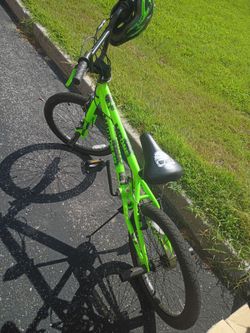 Mongoose Kids BMX Bike Neon Green