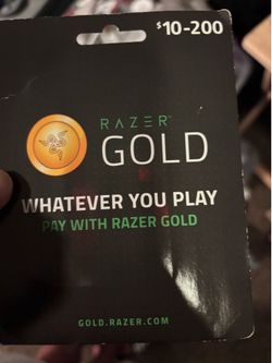 New! Razer Gold $200$$