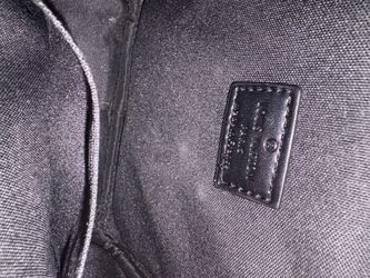 Louis Vuitton Crossbody Bag Brown Coated Canvas LV Monogram Tonal Hardware Nylon Lining Buckle Closure at Front