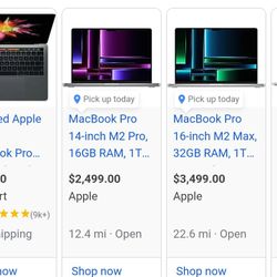 New 16 Inch MacBook Pro