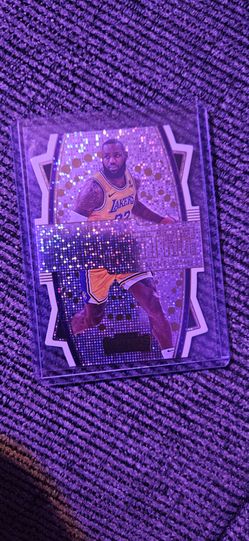 2023 PANINI CONTENDERS SUPERSTAR DIE CUT #4 LEBRON JAMES