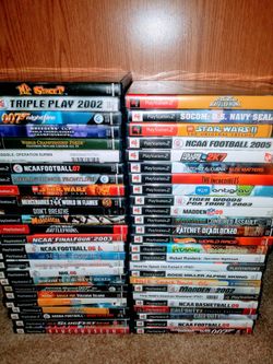 50 awesome ps2 games..150 00 is very firm