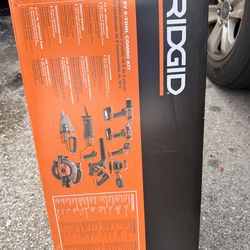 Rigid 18v 8 tool combo set brand new