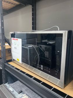 LG Smart 1.7 cu. ft. Over the Range Convection Microwave Oven with Air Fry in PrintProof Stainless Steel