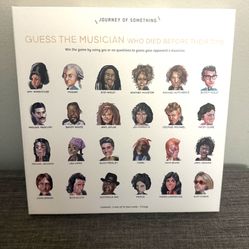 NIB Journey of Something: “Guess The Musician - Who Died Before Their Time” Game