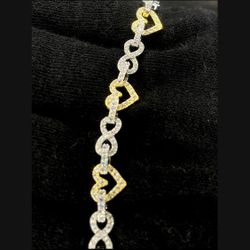 Moissanite Bracelet 