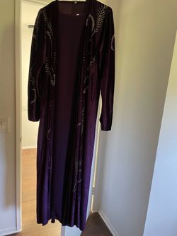 Beautiful 2 pieces long dress size M/L