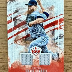 2019 Diamond Kings CRAIG KIMBREL #DMS-KI DK Materials GU Dual Patch Red Sox