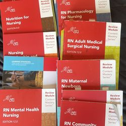 ATI Nursing Books – NCLEX Prep / ATI Review Modules – Bundle or Individual