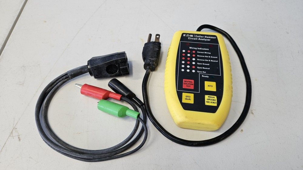 Eaton Cutler-Hammer Circuit Analyzer Tester