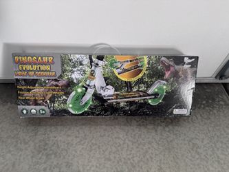 Ozbozz Dinosaur Evolution Light Up Scooter