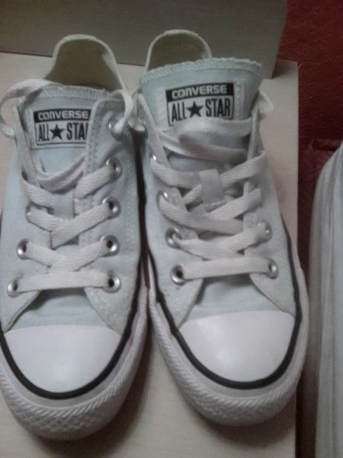 Baby Blue All Star Converse Size 5 1/2