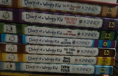 Diary of a Wimpy Kid, used 5 sb, 2 hb