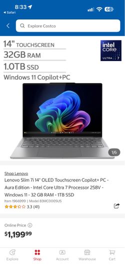 Lenovo Slim 7 14ILL10 Aura Edition